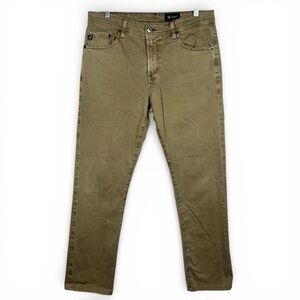 AG Adriano Goldschmied Everett Slim Straight Pants Mens 33x30 (tagged 33x34)